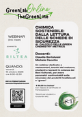 WEBINAR SCHEDE DI SICUREZZA&GREEN CHEMISTRY con SILTEA