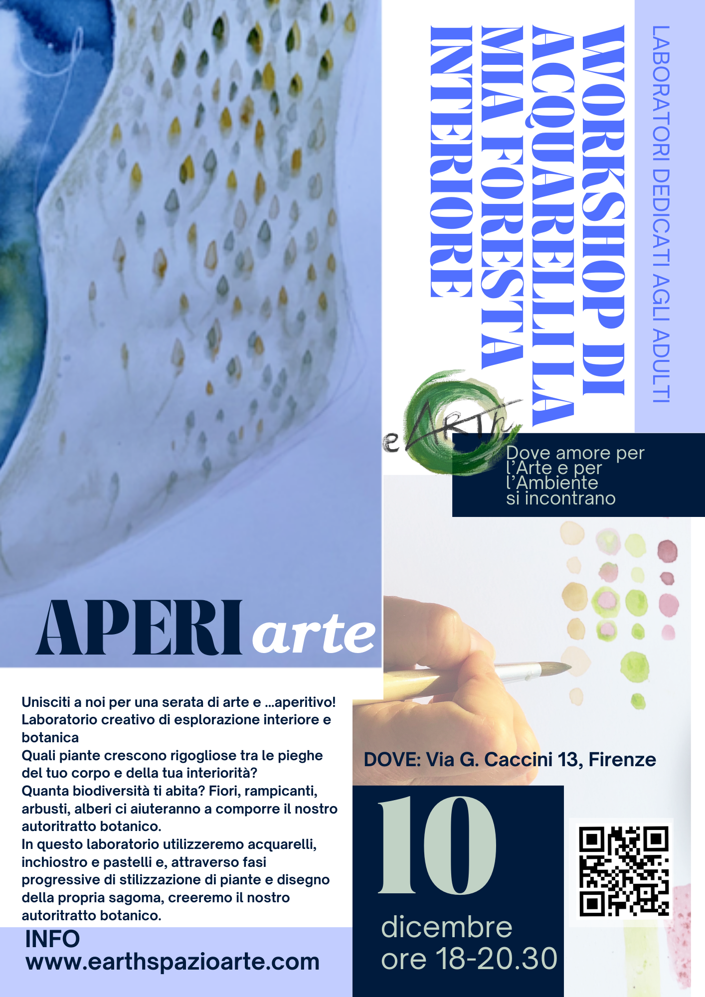 WORKSHOP DI ACQUARELLO LA MIA FORESTA INTERIORE - 10 dicembre 2025